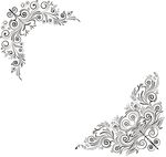 矢量 花纹 硅藻泥 设