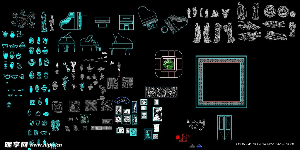 室内设计饰品图库