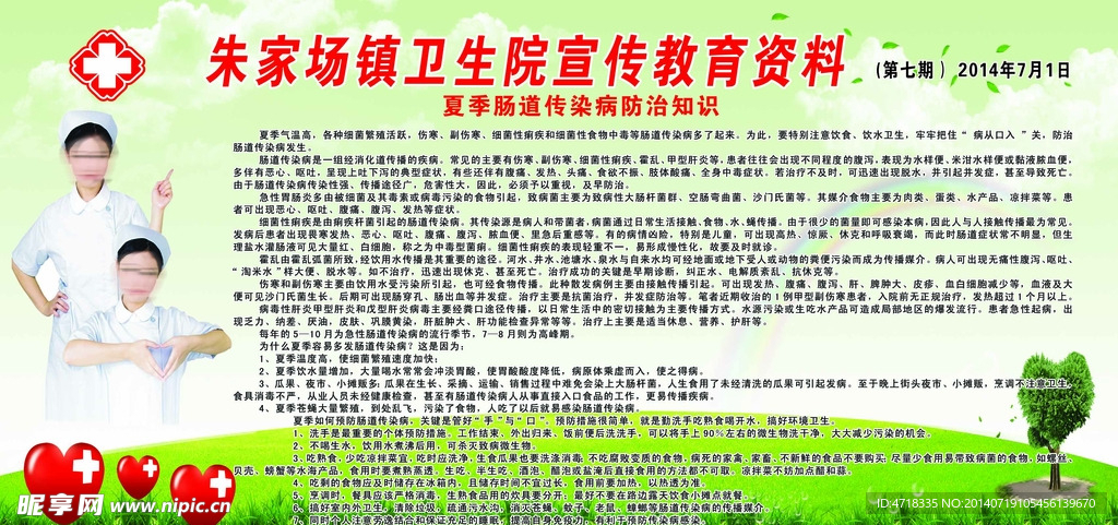 朱医宣传栏展板