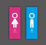 洗手间标牌