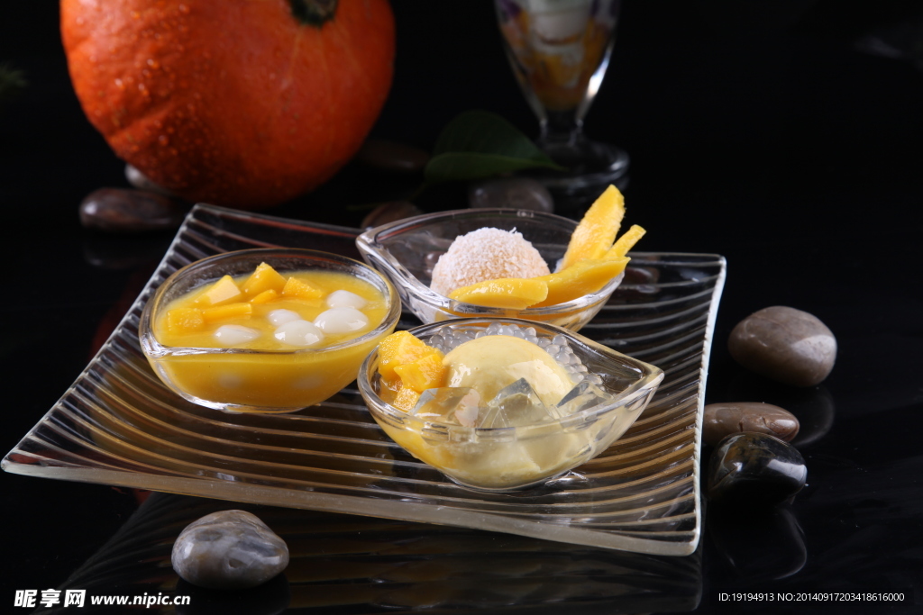 港式甜品  芒之恋