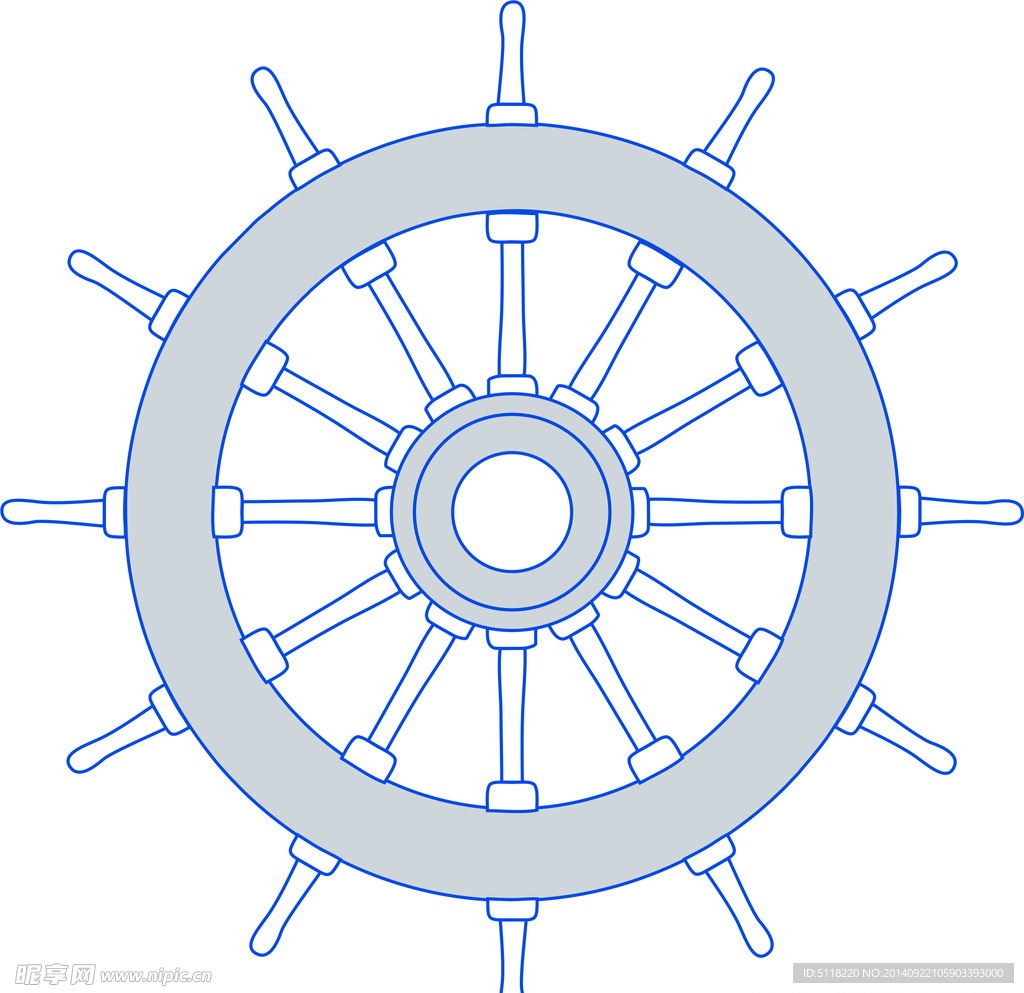 欧盟EC舵轮标记