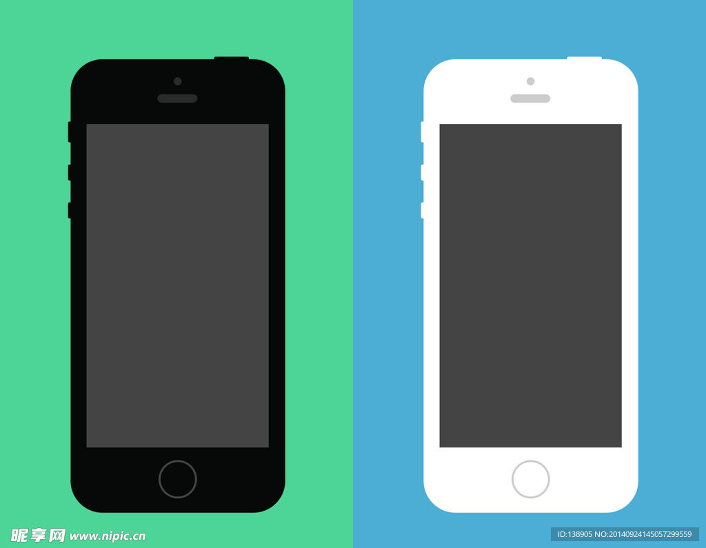 干货扁平化手机分层