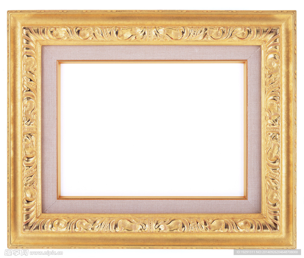 金框图片