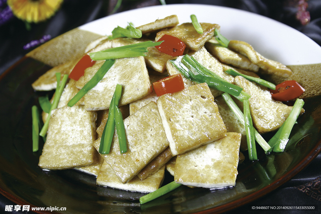 浏阳煎豆腐图片