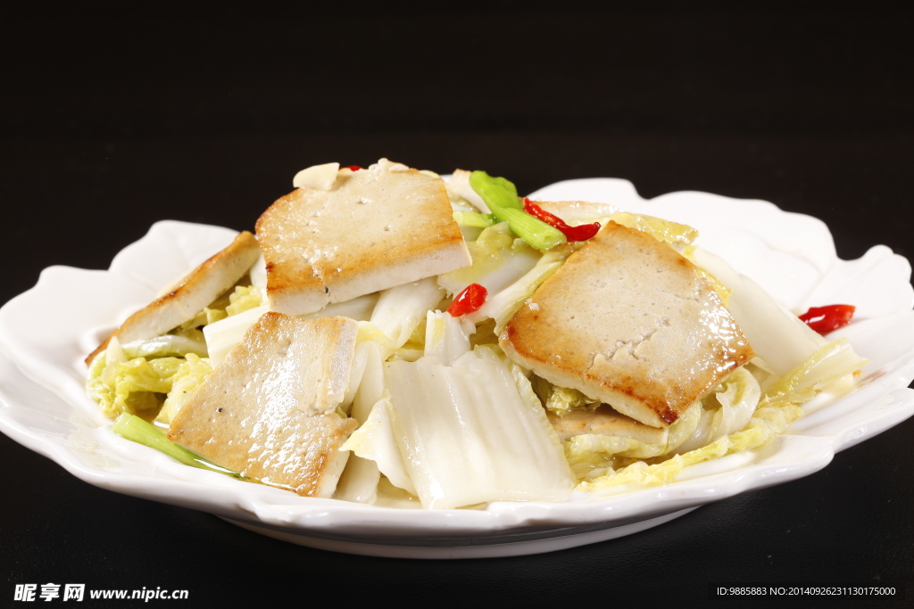 白菜坑豆腐