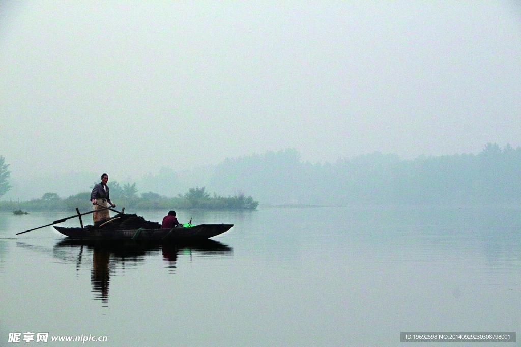 渔舟唱晓