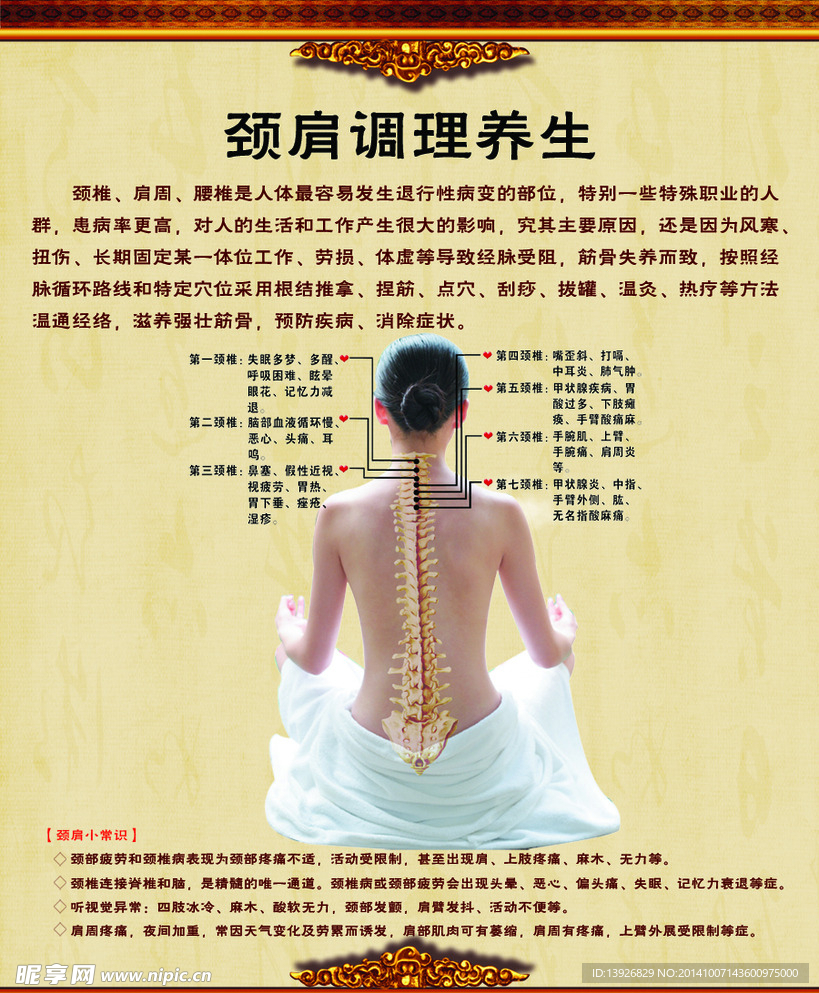 颈肩调理与养生