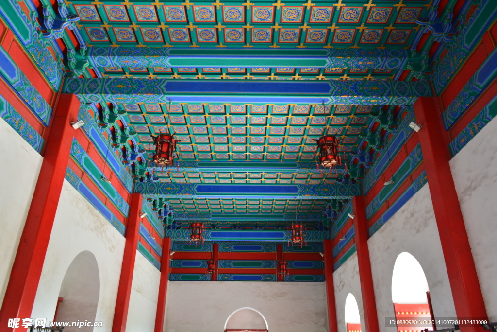 清代建筑屋顶花纹