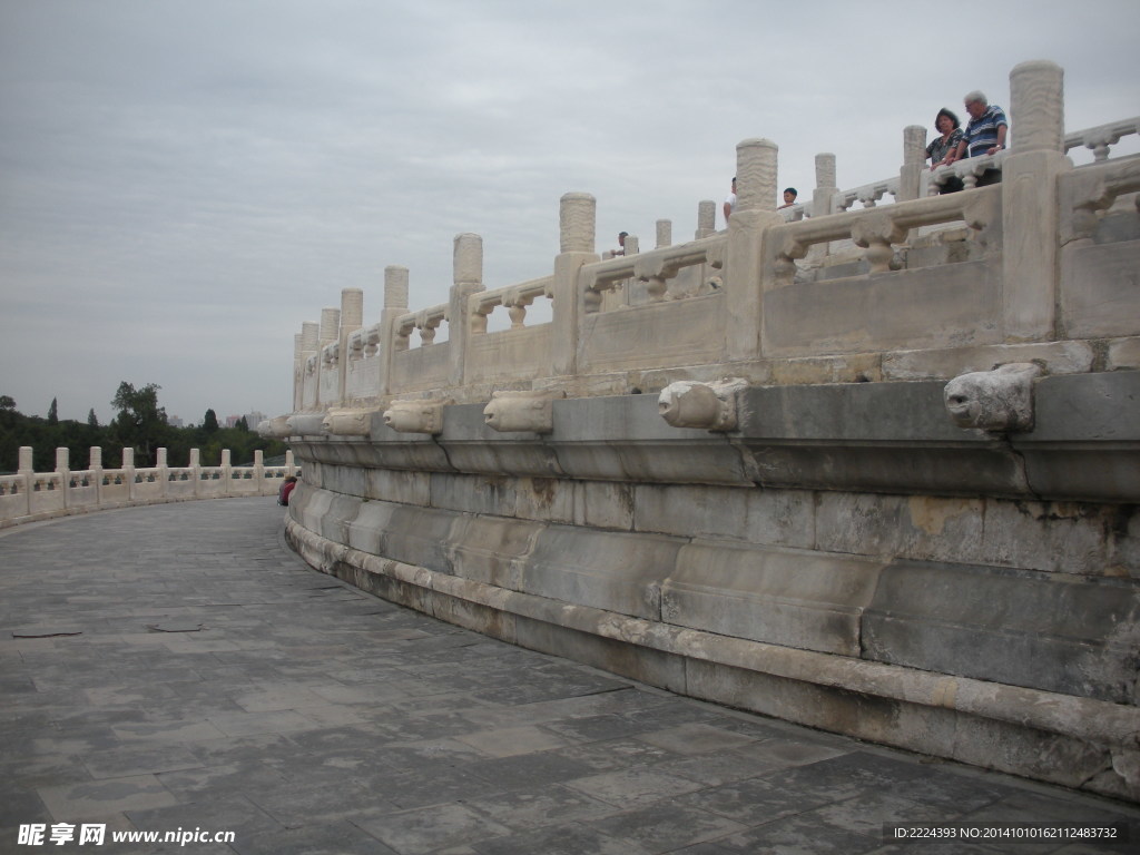 天坛   汉白玉栏杆