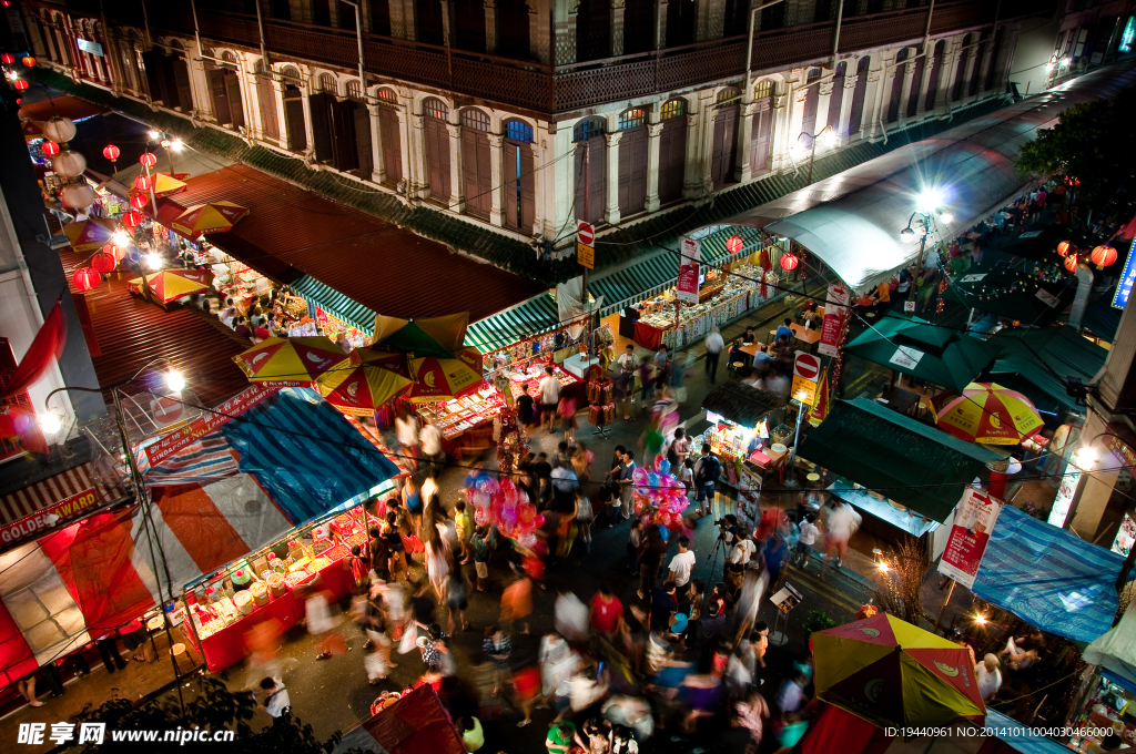 新加坡 优美夜景