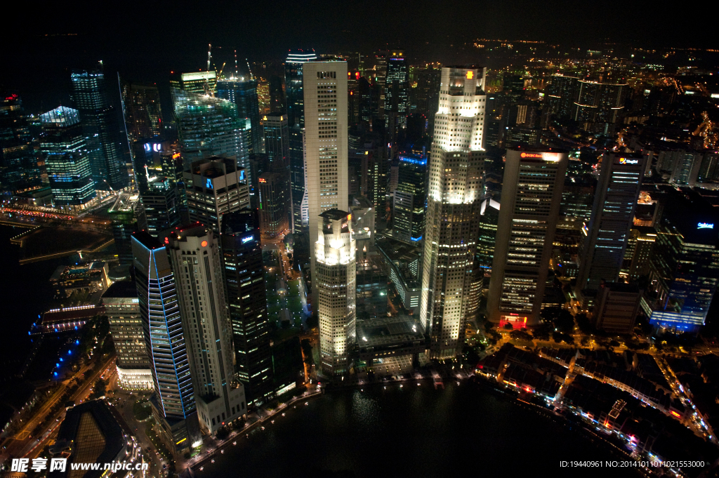 新加坡 优美夜景