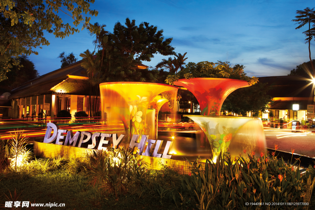 新加坡 都市夜景