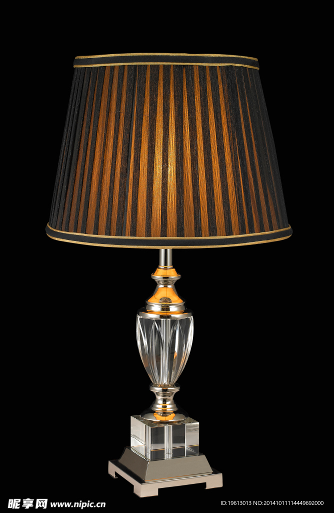 欧式水晶灯台灯