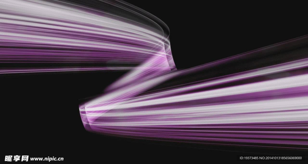 紫色彩带 视频素材下载