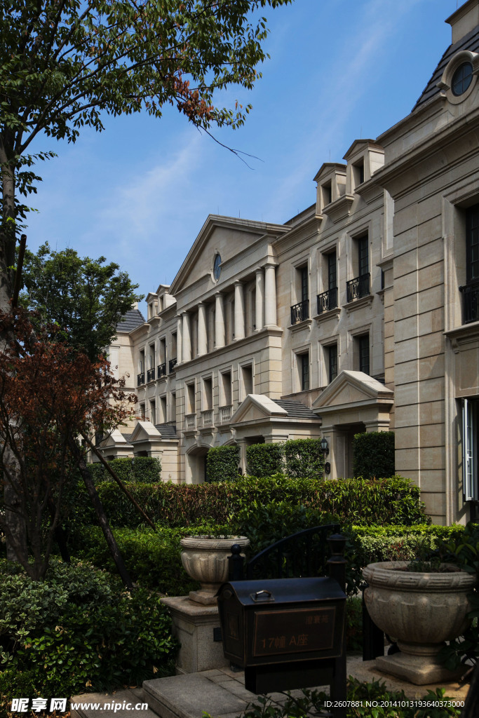 高端古典欧式联排别墅