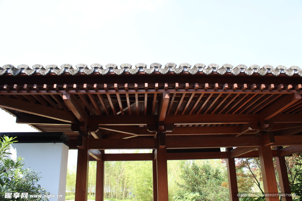 新中式下的瓦当滴水