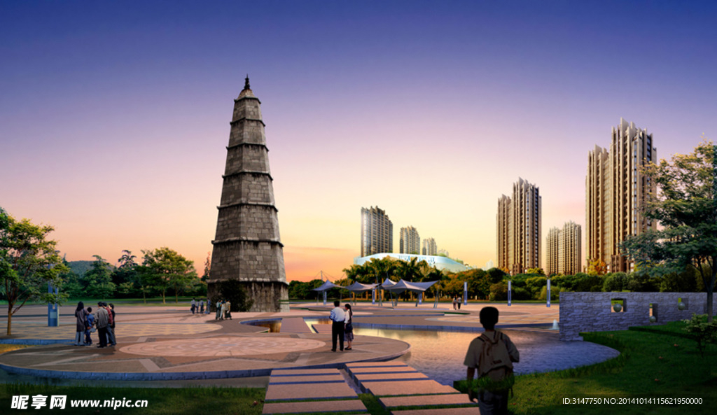 贵州都匀文峰公园