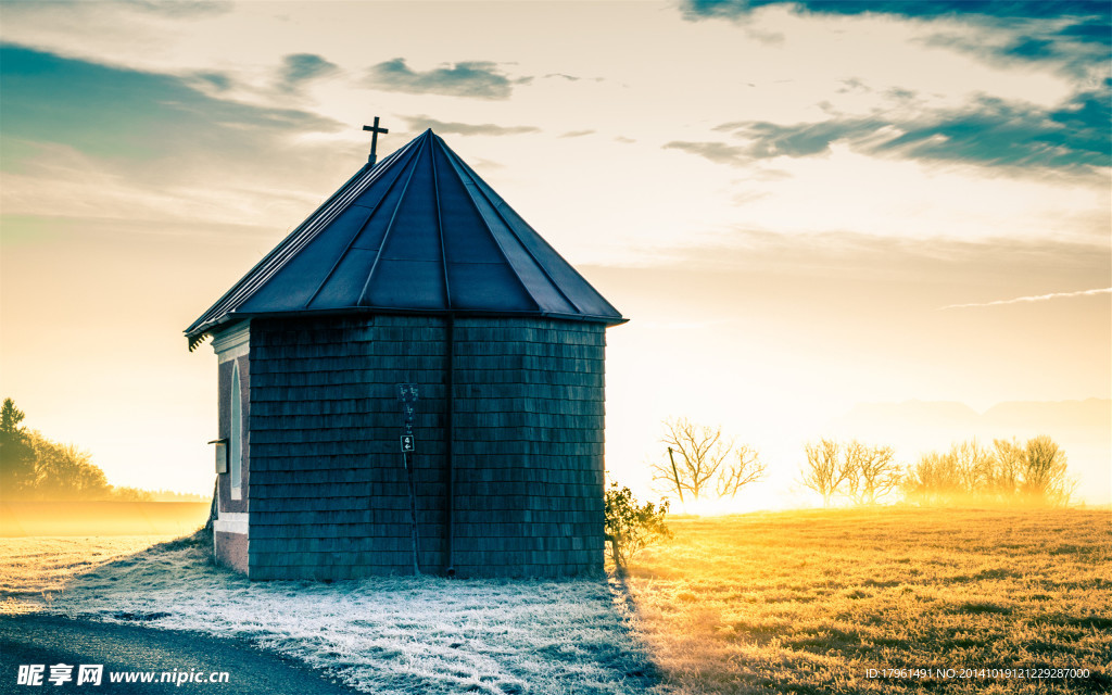 奥林匹克公园夕阳小屋
