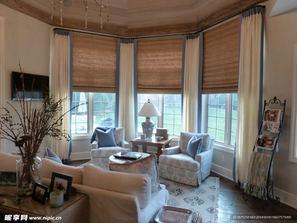 家居窗帘 罗马帘