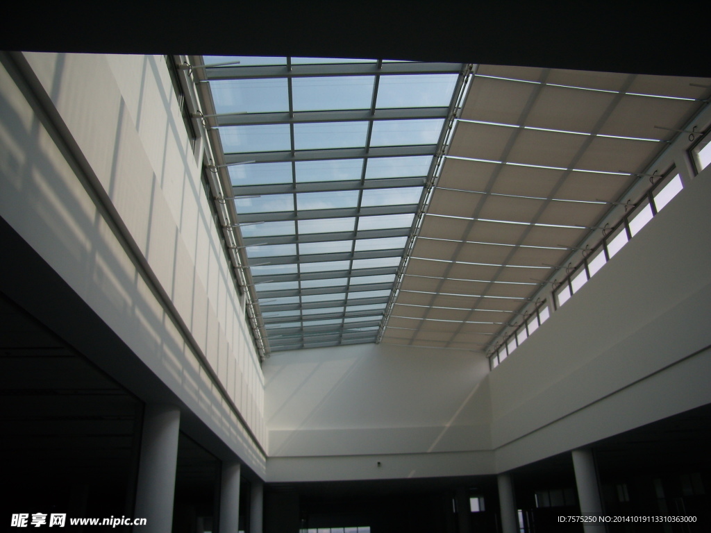 建筑遮阳 窗帘 天棚帘