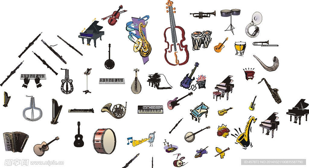 音乐素材及乐器