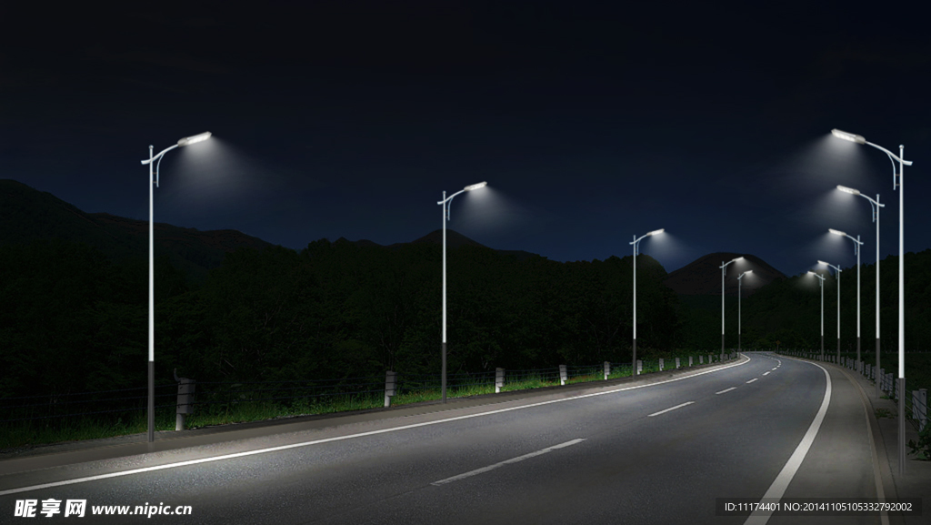 路灯效果