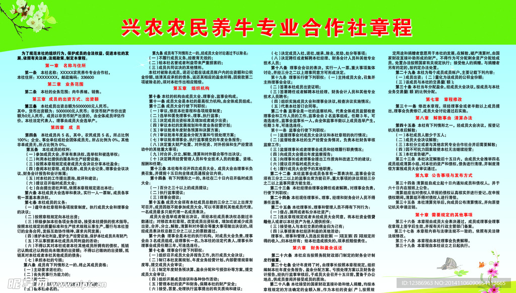 合作社章程