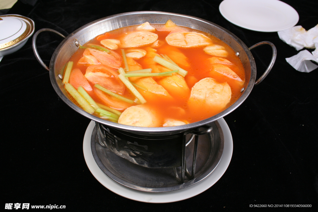 锅仔木瓜煮鲍贝