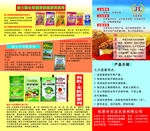 玉米种 化肥宣传单