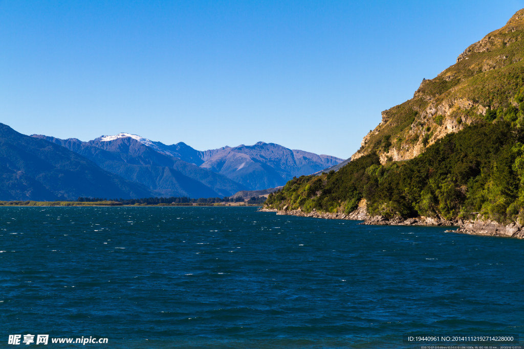 新西兰  瓦纳卡湖