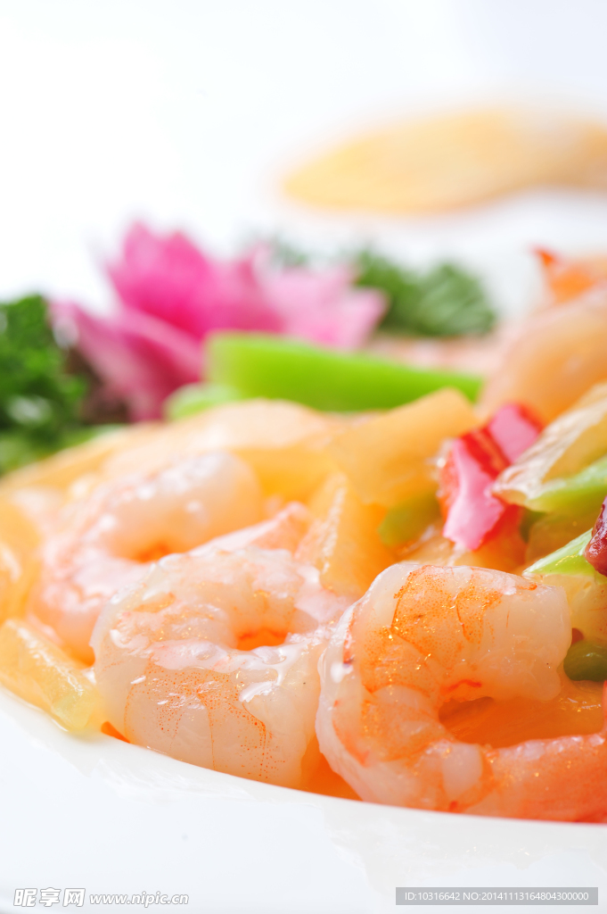 蜜瓜虾球北极贝