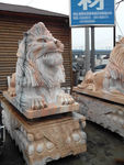 石材雕刻狮子