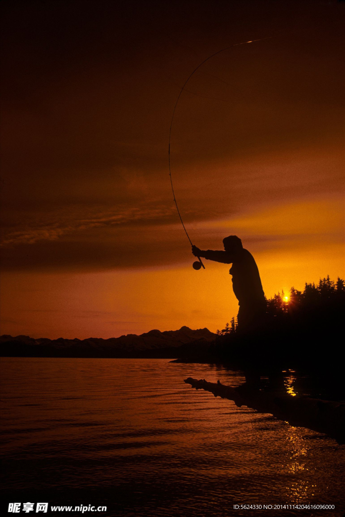 钓鱼 男性