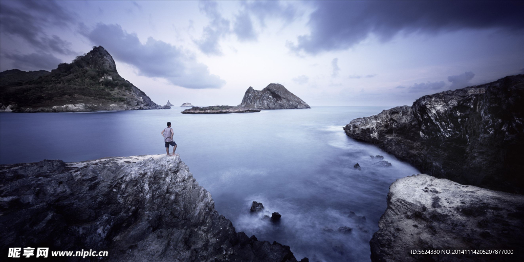 山脉 蓝天 天空