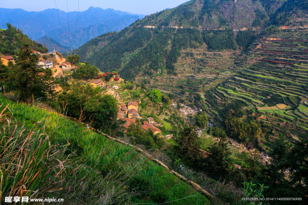 乌溪江 大柯梯田