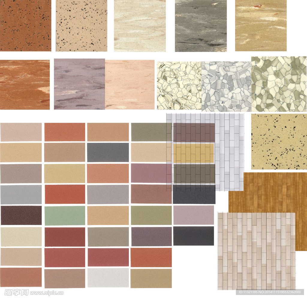 园林景观设计贴图素材