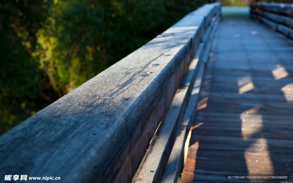 奥林匹克公园木桥