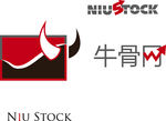 牛骨网矢量logo