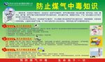 宣传栏 煤气中毒注意