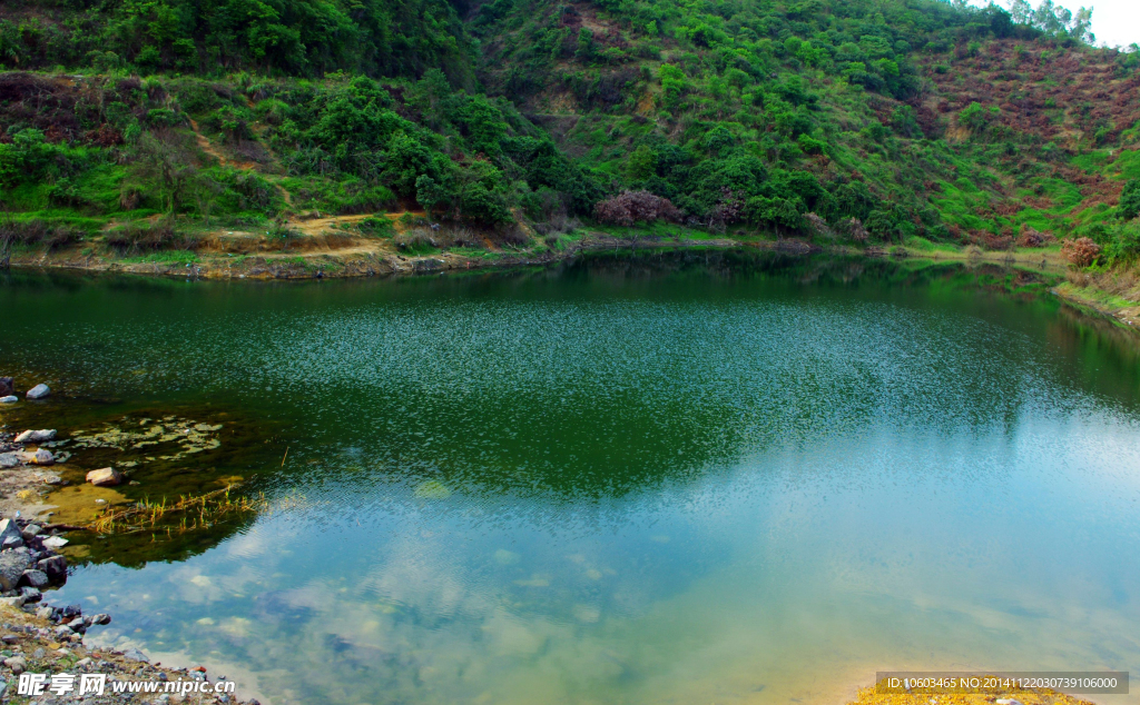 水库风光 高山水库