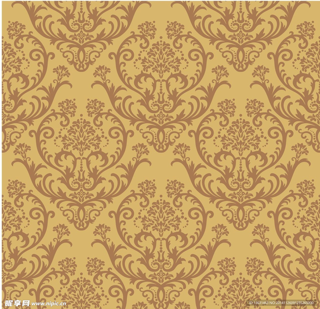 欧式底纹素材 花边花