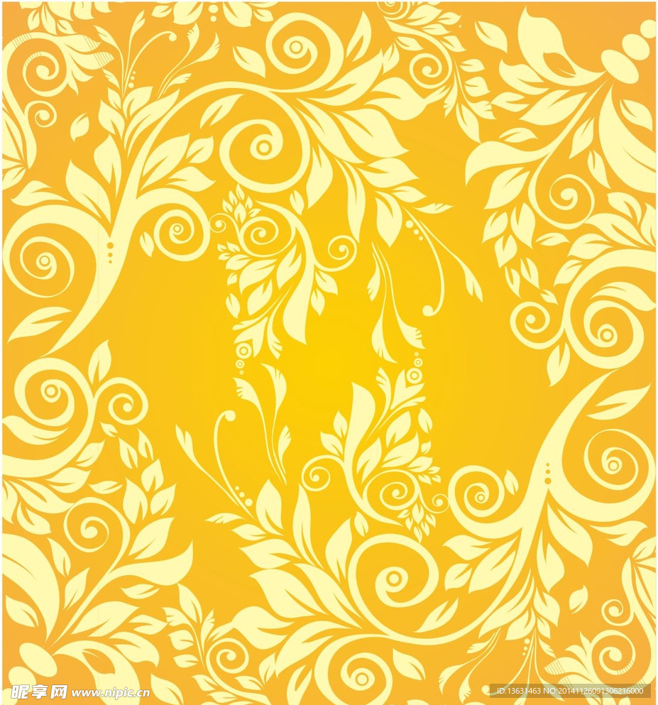 欧式底纹素材 花边花