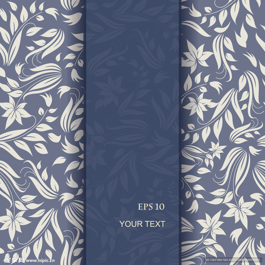 欧式底纹素材 花边花