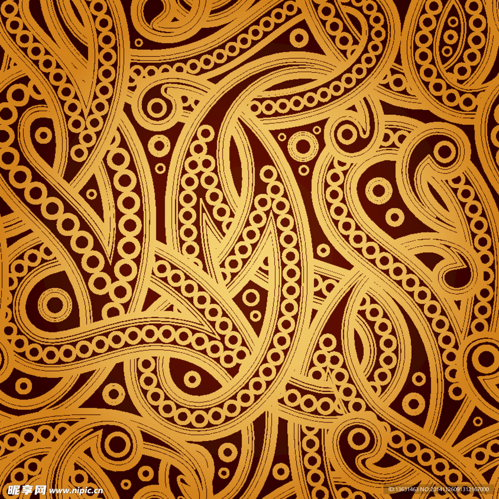 欧式底纹素材 花边花