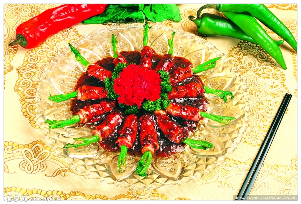 西式培根时蔬卷