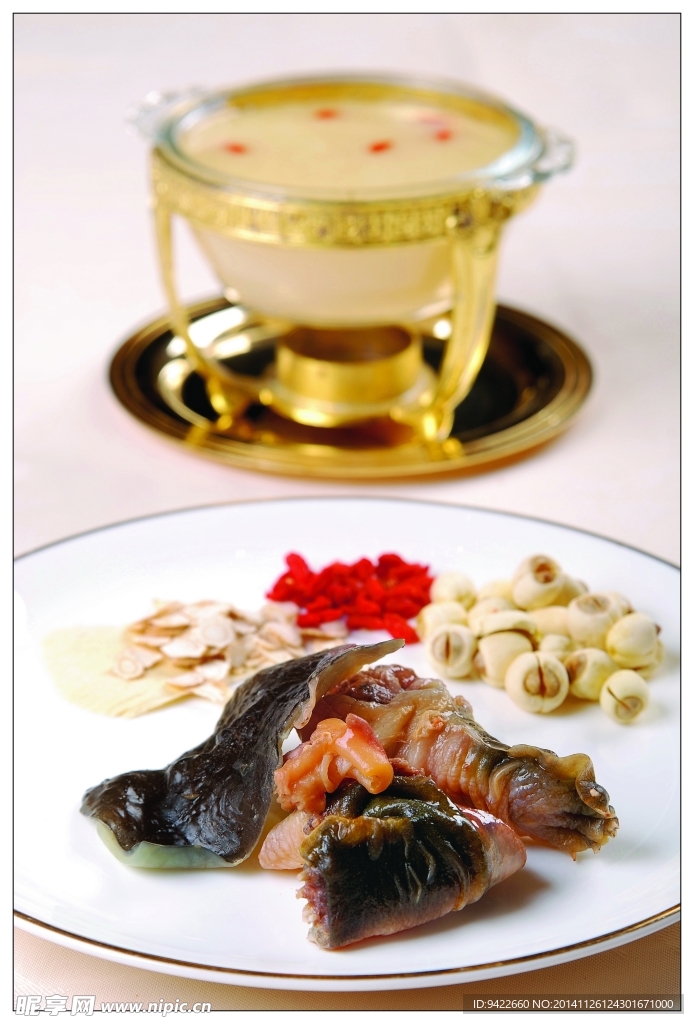 西洋参湘莲炖甲鱼