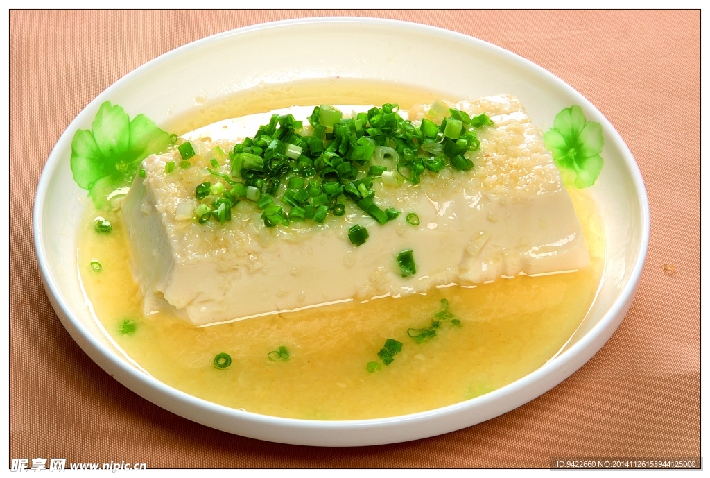 小葱豆腐