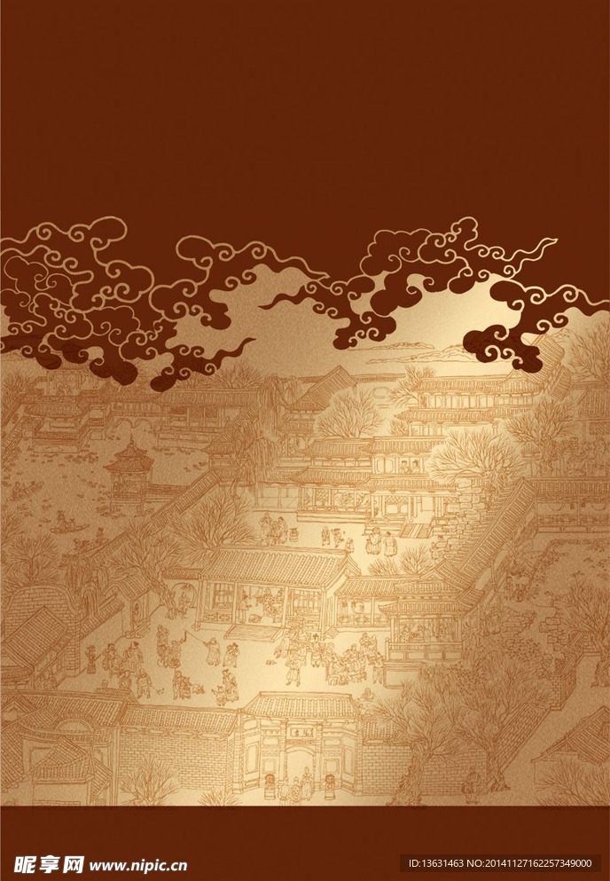 中国风底纹素材