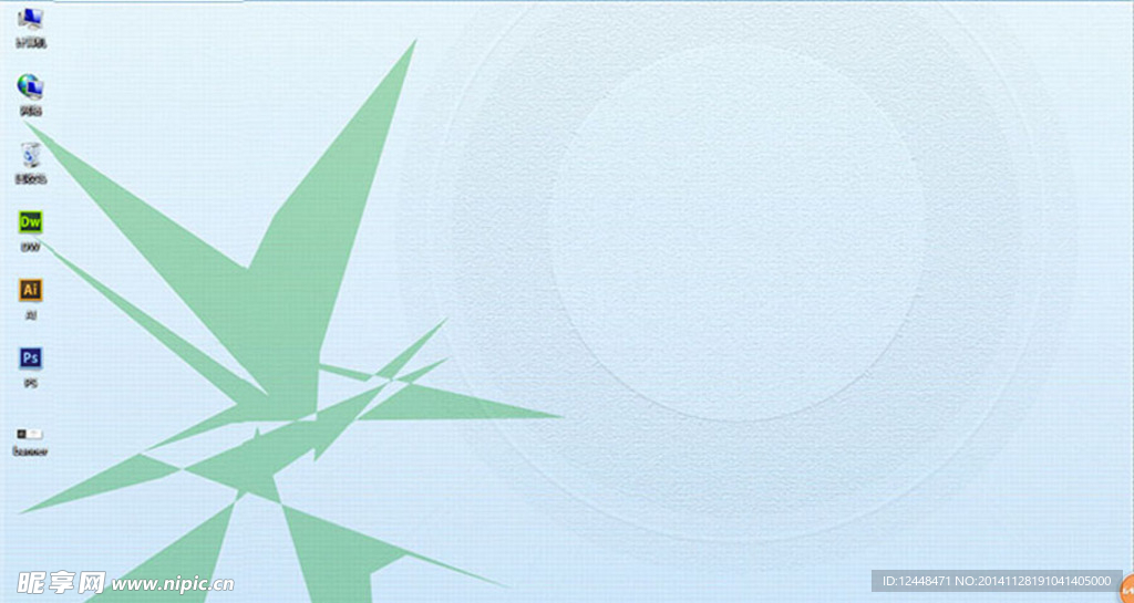 创意个性矢量桌面